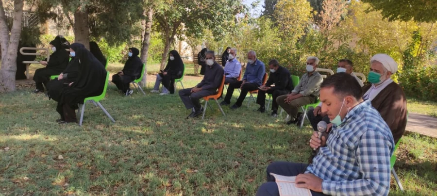 برگزاری  مراسم زیارت عاشورا به مناسبت هفته دفاع مقدس و همزمان با ایام اربعین حسینی  3