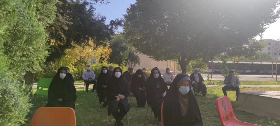 برگزاری  مراسم زیارت عاشورا به مناسبت هفته دفاع مقدس و همزمان با ایام اربعین حسینی  7