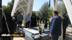 مراسم تودیع و معارفه سرپرست پردیس شهید باهنر اربعین سرور و سالار شهیدان و گرامیداشت هفته دفاع مقدس در پردیس شهید باهنر  3