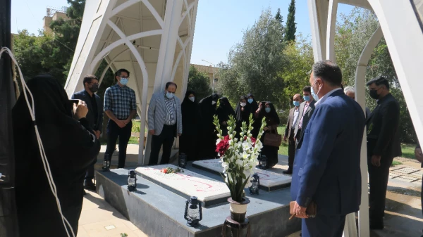 مراسم تودیع و معارفه سرپرست پردیس شهید باهنر اربعین سرور و سالار شهیدان و گرامیداشت هفته دفاع مقدس در پردیس شهید باهنر  3