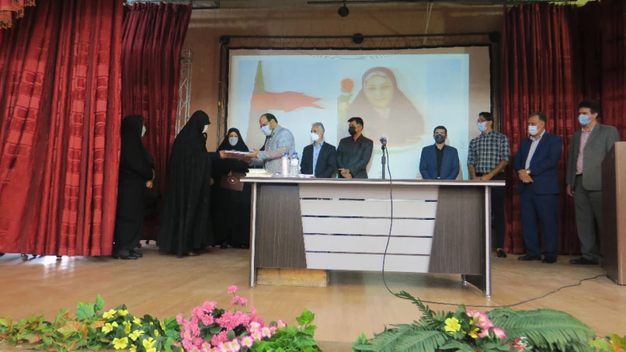 مراسم تودیع و معارفه سرپرست پردیس شهید باهنر اربعین سرور و سالار شهیدان و گرامیداشت هفته دفاع مقدس در پردیس شهید باهنر  13