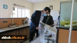 بازدید دکتر نجابت نماینده محترم مردم شیراز در مجلس شورای اسلامی از پردیس شهید باهنر فارس 3