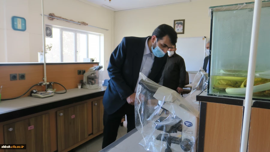 بازدید دکتر نجابت نماینده محترم مردم شیراز در مجلس شورای اسلامی از پردیس شهید باهنر فارس 3