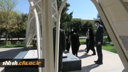 بازدید دکتر نجابت نماینده محترم مردم شیراز در مجلس شورای اسلامی از پردیس شهید باهنر فارس 6