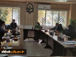 جلسه کمیته تخصصی آموزش با حضور رؤسا و معاونین پردیس شهید باهنر و مراکز تابعه  2