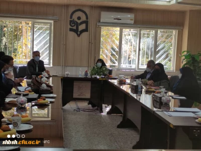 برگزاری جلسه کمیته تخصصی آموزش با حضور رؤسا و معاونین پردیس شهیدباهنر و مراکز تابعه 