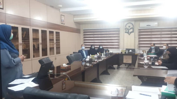 مراسم جلسه دفاع پایان نامه تعداد چهار نفر از دانشجویان کارشناسی ارشد رشته برنامه ریزی درسی پردیس شهید باهنر در تاریخ ۲۴ آذر ماه ۱۴۰۰ برگزار گردید . 2