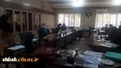 مراسم جلسه دفاع پایان نامه تعداد چهار نفر از دانشجویان کارشناسی ارشد رشته برنامه ریزی درسی پردیس شهید باهنر در تاریخ ۲۴ آذر ماه ۱۴۰۰ برگزار گردید . 7