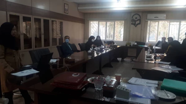 مراسم جلسه دفاع پایان نامه تعداد چهار نفر از دانشجویان کارشناسی ارشد رشته برنامه ریزی درسی پردیس شهید باهنر در تاریخ ۲۴ آذر ماه ۱۴۰۰ برگزار گردید . 7