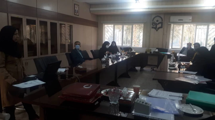 مراسم جلسه دفاع پایان نامه تعداد چهار نفر از دانشجویان کارشناسی ارشد رشته برنامه ریزی درسی پردیس شهید باهنر در تاریخ ۲۴ آذر ماه ۱۴۰۰ برگزار گردید . 7