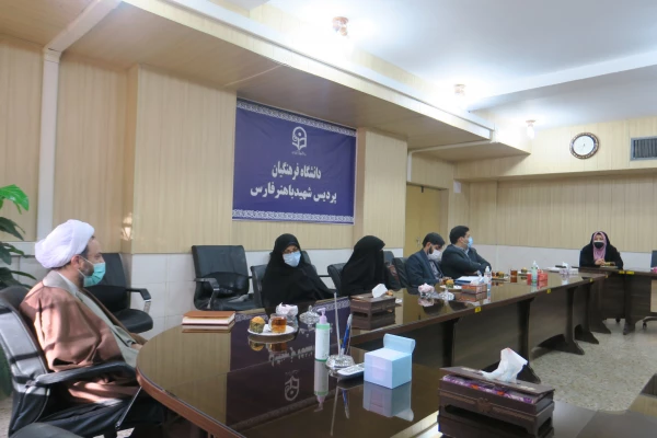 ضور حجت الاسلام مجتبی مصباح یزدی در پردیس شهید باهنر فارس 4