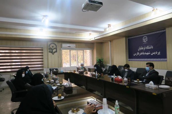 ضور حجت الاسلام مجتبی مصباح یزدی در پردیس شهید باهنر فارس 6