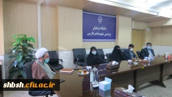 ضور حجت الاسلام مجتبی مصباح یزدی در پردیس شهید باهنر فارس 7