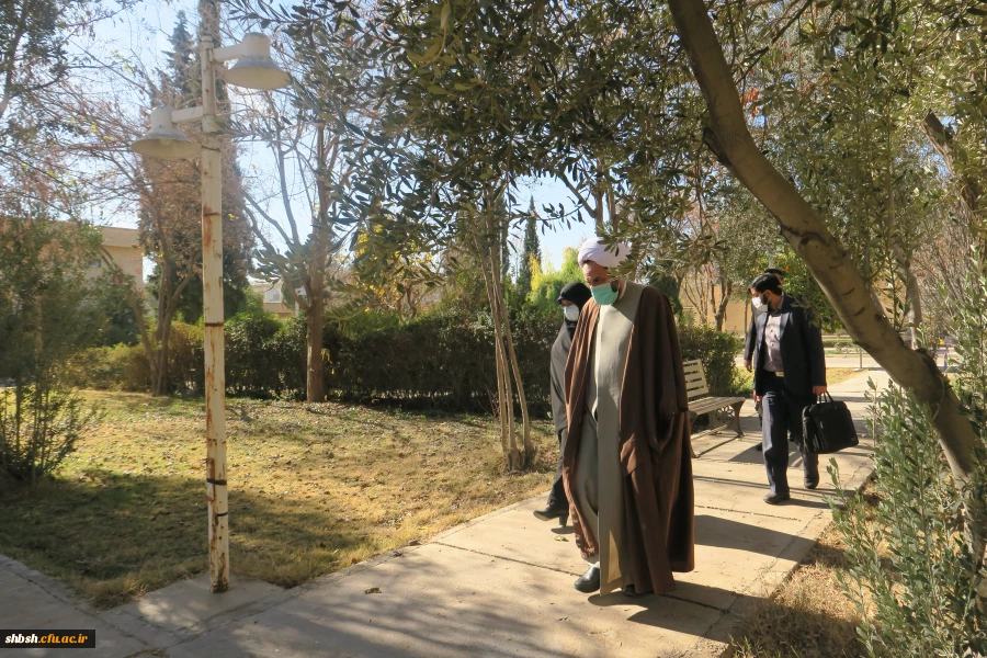 ضور حجت الاسلام مجتبی مصباح یزدی در پردیس شهید باهنر فارس 8