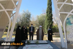 ضور حجت الاسلام مجتبی مصباح یزدی در پردیس شهید باهنر فارس 9