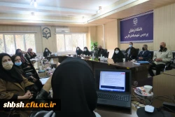 برگزاری جلسه آموزشی ویژه کارکنان پردیس شهید باهنر در خصوص شعار امسال بسیج ملی تغذیه با عنوان 