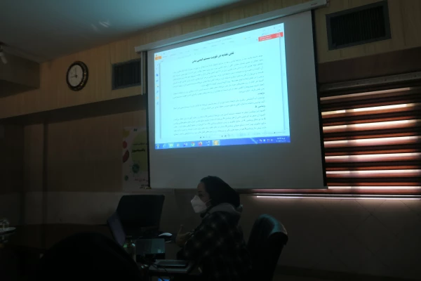 برگزاری جلسه آموزشی ویژه کارکنان پردیس شهید باهنر در خصوص شعار امسال بسیج ملی تغذیه با عنوان "تغذیه، کرونا و واکسیناسیون" 3