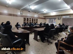 برگزاری جلسه به مناسبت وفات حضرت ام البنین بانوی فداکار اسلام و روز تکریم از مادران و همسران شهدا  4