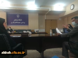 برگزاری جلسه دفاع  ۴ نفر ازدانشجویان ارشد در تاریخ ۲۷ بهمن ۱۴۰۰ 3