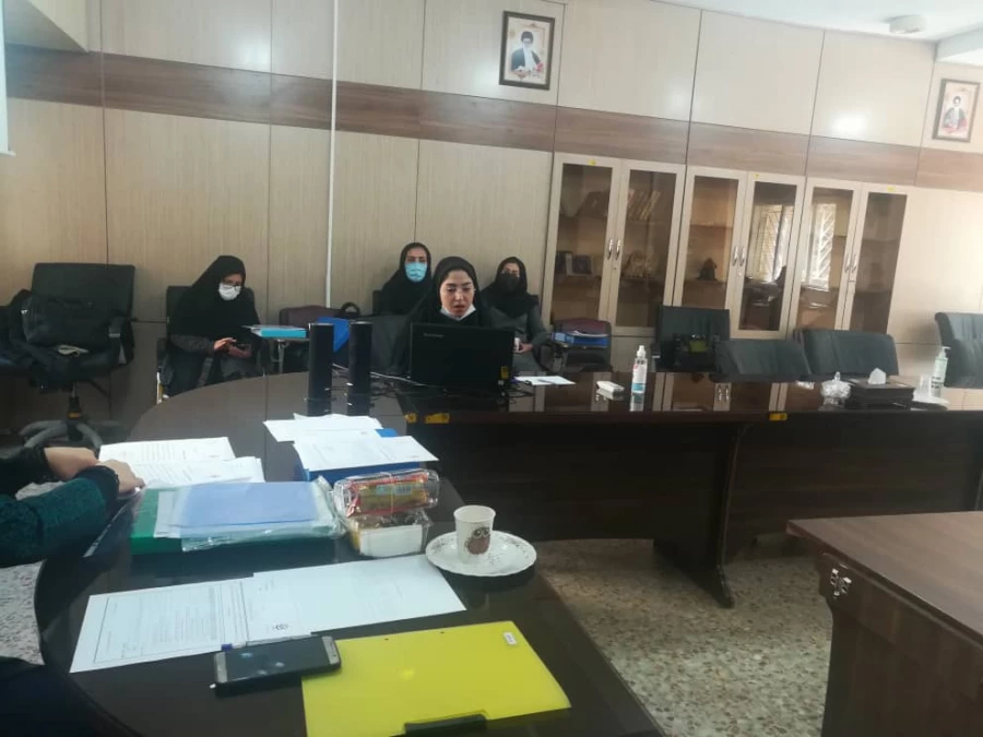 برگزاری جلسه دفاع  ۴ نفر ازدانشجویان ارشد در تاریخ ۲۷ بهمن ۱۴۰۰ 9