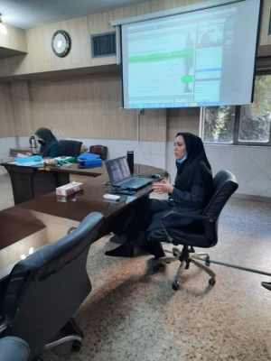 برگزاری جلسه دفاع  ۴ نفر ازدانشجویان ارشد در تاریخ ۲۷ بهمن ۱۴۰۰ 11