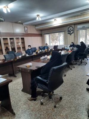 برگزاری جلسه دفاع  ۴ نفر ازدانشجویان ارشد در تاریخ ۲۷ بهمن ۱۴۰۰ 12