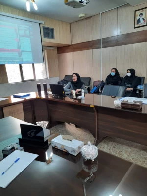 برگزاری جلسه دفاع  ۴ نفر ازدانشجویان ارشد در تاریخ ۲۷ بهمن ۱۴۰۰ 13