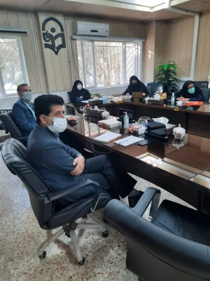 برگزاری جلسه دفاع  ۴ نفر ازدانشجویان ارشد در تاریخ ۲۷ بهمن ۱۴۰۰ 15