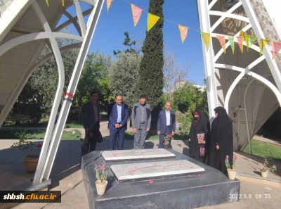 بازدید آقای دکتر محمدپورمشاور آقای دکتر محمدی معاونت فرهنگی و اجتماعی دانشگاه فرهنگیان کشور و خانم مؤمنیان ناظر کشوری از  فعالیت های فرهنگی در پردیس شهید باهنر