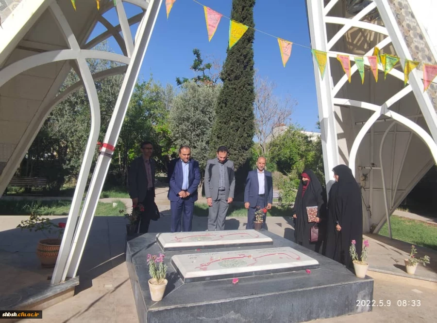 بازدید آقای دکتر محمدپورمشاور آقای دکتر محمدی معاونت فرهنگی و اجتماعی دانشگاه فرهنگیان کشور و خانم مؤمنیان ناظر کشوری بر فعالیت های فرهنگی در پردیس شهید باهنر 2