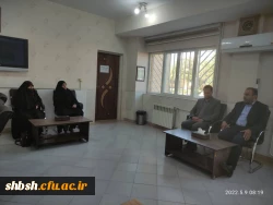 بازدید آقای دکتر محمدپورمشاور آقای دکتر محمدی معاونت فرهنگی و اجتماعی دانشگاه فرهنگیان کشور و خانم مؤمنیان ناظر کشوری بر فعالیت های فرهنگی در پردیس شهید باهنر 5