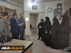 بازدید آقای دکتر محمدپورمشاور آقای دکتر محمدی معاونت فرهنگی و اجتماعی دانشگاه فرهنگیان کشور و خانم مؤمنیان ناظر کشوری بر فعالیت های فرهنگی در پردیس شهید باهنر 6