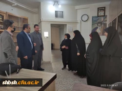بازدید آقای دکتر محمدپورمشاور آقای دکتر محمدی معاونت فرهنگی و اجتماعی دانشگاه فرهنگیان کشور و خانم مؤمنیان ناظر کشوری بر فعالیت های فرهنگی در پردیس شهید باهنر 8
