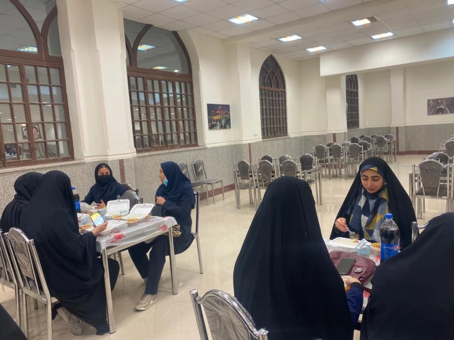 برنامه حرم شاهچراغ (علیه السلام) در ماه مبارک رمضان به همت دفتر نهاد رهبری پردیس شهیدباهنرفارس 3