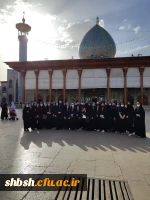 برنامه حرم شاهچراغ (علیه السلام) در ماه مبارک رمضان به همت دفتر نهاد رهبری پردیس شهیدباهنرفارس 6