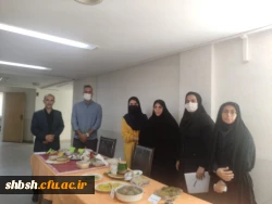 جشنواره غذای سالم به مناسبت گرامی داشت هفته سلامت و هفته سراهای دانشجویی 3