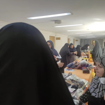 برگزاری نمایشگاه حجاب و عفاف به مناسبت گرامی داشت هفته سراهای دانشجویی 7