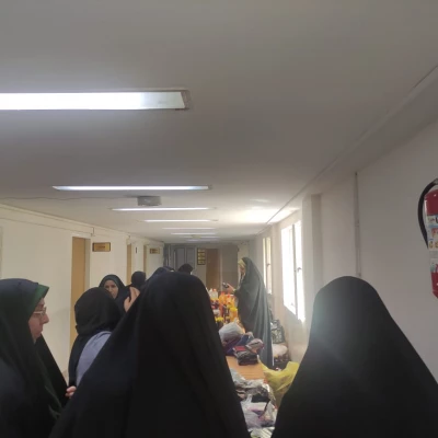 برگزاری نمایشگاه حجاب و عفاف به مناسبت گرامی داشت هفته سراهای دانشجویی 8