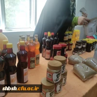 برگزاری نمایشگاه خیریه خوراکی های سالم و طبیعی به مناسبت هفته سلامت و هفته سراهای دانشجویی 3