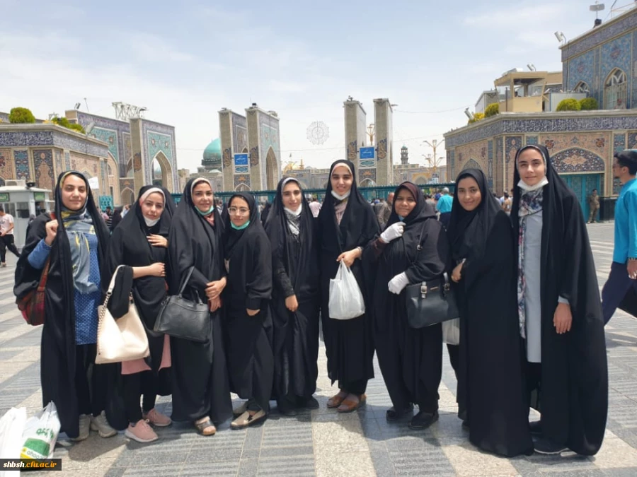 برگزاری اردوی زیارت اولی ها با همکاری معاونت فرهنگی و دفتر نهاد مقام معظم رهبری در مشهد مقدس 3