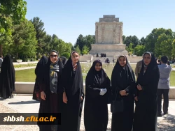 برگزاری اردوی زیارت اولی ها با همکاری معاونت فرهنگی و دفتر نهاد مقام معظم رهبری در مشهد مقدس 7