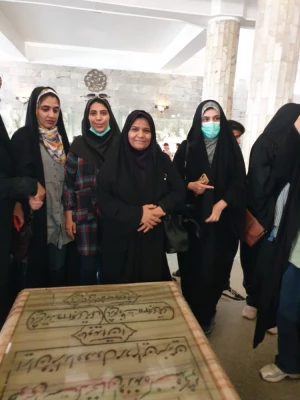 برگزاری اردوی زیارت اولی ها با همکاری معاونت فرهنگی و دفتر نهاد مقام معظم رهبری در مشهد مقدس 9