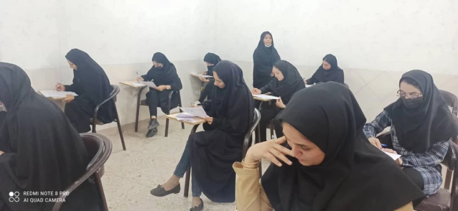 برگزاری امتحانات پایانی نیمسال دوم 1401-1400 پردیس شهید باهنر 5