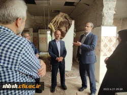 بازدید آقای دکتر میر یونسی مدیر کل محترم پشتیبانی و رفاه کارکنان در دانشگاه فرهنگیان سازمان مرکزی و آقای دکتر زارع شیبانی سرپرست امور پردیس های دانشگاه فرهنگیان استان فارس از میزان پیشرفت تعمیرات مجموعه سلف سرویس و آشپزخانه پردیس شهیدباهنر  3