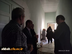 بازدید آقای دکتر میر یونسی مدیر کل محترم پشتیبانی و رفاه کارکنان در دانشگاه فرهنگیان سازمان مرکزی و آقای دکتر زارع شیبانی سرپرست امور پردیس های دانشگاه فرهنگیان استان فارس از میزان پیشرفت تعمیرات مجموعه سلف سرویس و آشپزخانه پردیس شهیدباهنر  9