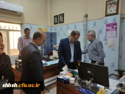 بازدید آقای دکتر میر یونسی مدیر کل محترم پشتیبانی و رفاه کارکنان در دانشگاه فرهنگیان سازمان مرکزی و آقای دکتر زارع شیبانی سرپرست امور پردیس های دانشگاه فرهنگیان استان فارس از میزان پیشرفت تعمیرات مجموعه سلف سرویس و آشپزخانه پردیس شهیدباهنر  13