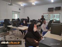 بازدید آقای دکتر میریونسی مدیر کل محترم پشتیبانی و رفاه کارکنان در دانشگاه فرهنگیان سازمان مرکزی و آقای دکتر زارع شیبانی سرپرست امور پردیس های استان فارس از برگزاری امتحانات پایان ترم دانشجو معلمان پردیس شهید باهنر 7