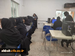 بازدید آقای دکتر میریونسی مدیر کل محترم پشتیبانی و رفاه کارکنان در دانشگاه فرهنگیان سازمان مرکزی و آقای دکتر زارع شیبانی سرپرست امور پردیس های استان فارس از برگزاری امتحانات پایان ترم دانشجو معلمان پردیس شهید باهنر 8