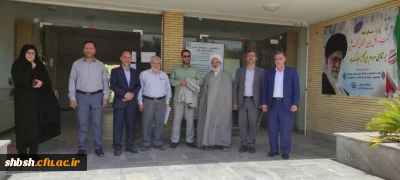 بازدید دکتر صحرایی سرپرست دانشگاه فرهنگیان با همراهی دکتر زارع شیبانی، سرپرست مدیریت امور پردیس های فارس، حجت الاسلام والمسلمین جعفری مسؤول دفتر نهاد نمایندگی مقام معظم رهبری در دانشگاه فرهنگیان فارس و رؤسای پردیسها و مراکز در روز جمعه سوم تیرماه ۱۴۰۱ از پردیس شهید باهنر