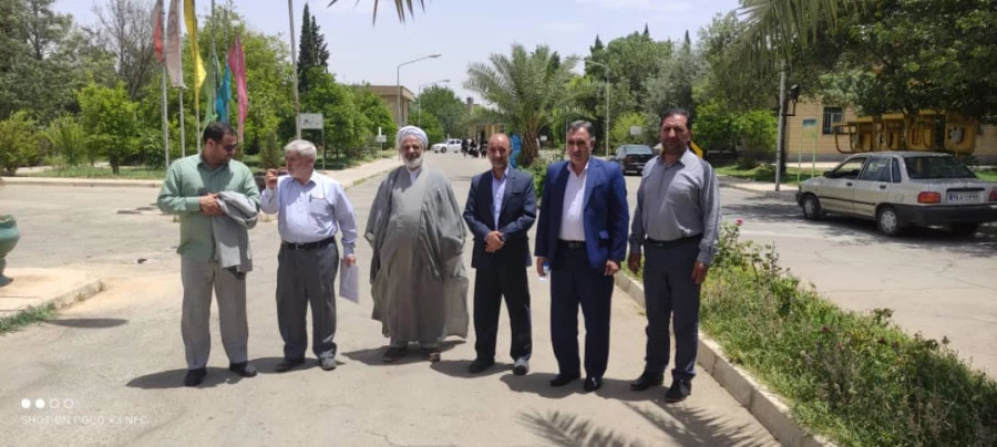 بازدید دکتر صحرایی سرپرست دانشگاه فرهنگیان با همراهی دکتر زارع شیبانی، سرپرست مدیریت امور پردیس های فارس، حجت الاسلام والمسلمین جعفری مسؤول دفتر نهاد نمایندگی مقام معظم رهبری در دانشگاه فرهنگیان فارس و رؤسای پردیسها و مراکز در روز جمعه سوم تیرماه ۱۴۰۱ از 